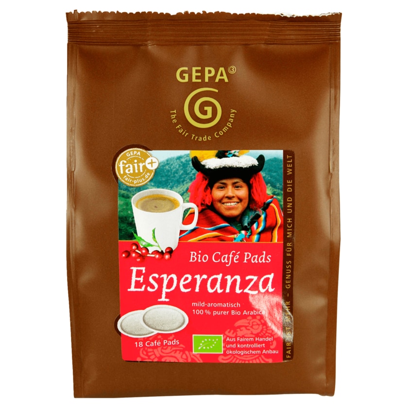 Gepa Bio Esperanza Pads 18x7g